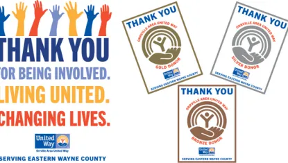 Thank you for being involved, living united, changing lives.