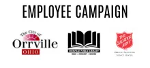 City of Orrville, Orrville Public Library, Salvation Army Employee Campaign TY